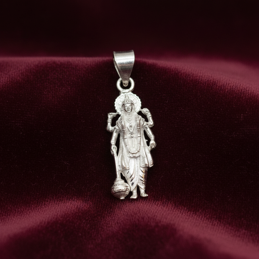 925 Silver Vishnumurthy Pendant