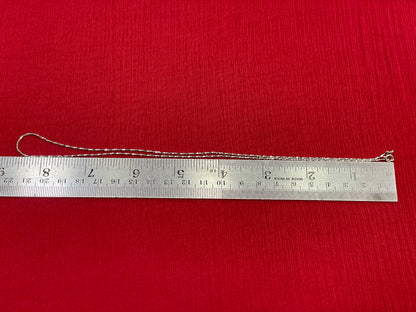925 Silver Twisty Italian Chain - 18 Inches