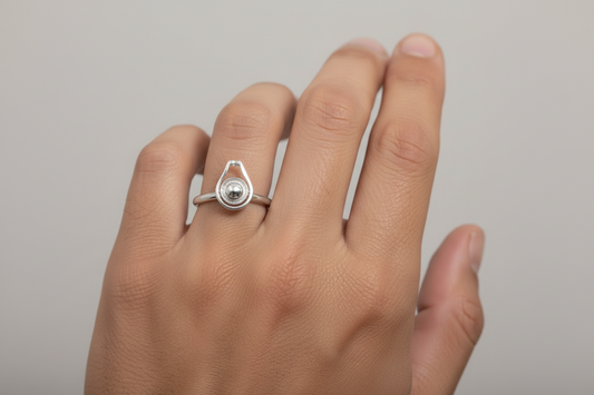 92.5 Silver Shivalingam Men’s Ring | Stylish Spiritual Design | Elegant Jewellery