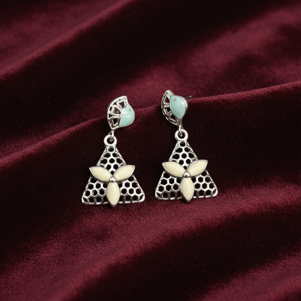 92.5 silver earrings 