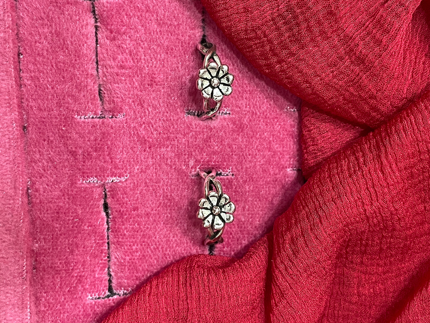 92.5 Silver Floral Toe Rings | Classy Stylish Flower Design | Jewellery
