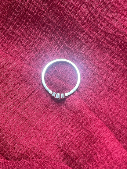 92.5 Silver Minimal Simple Ring for Women Size 13 | Classic Daily Wear Jewellery