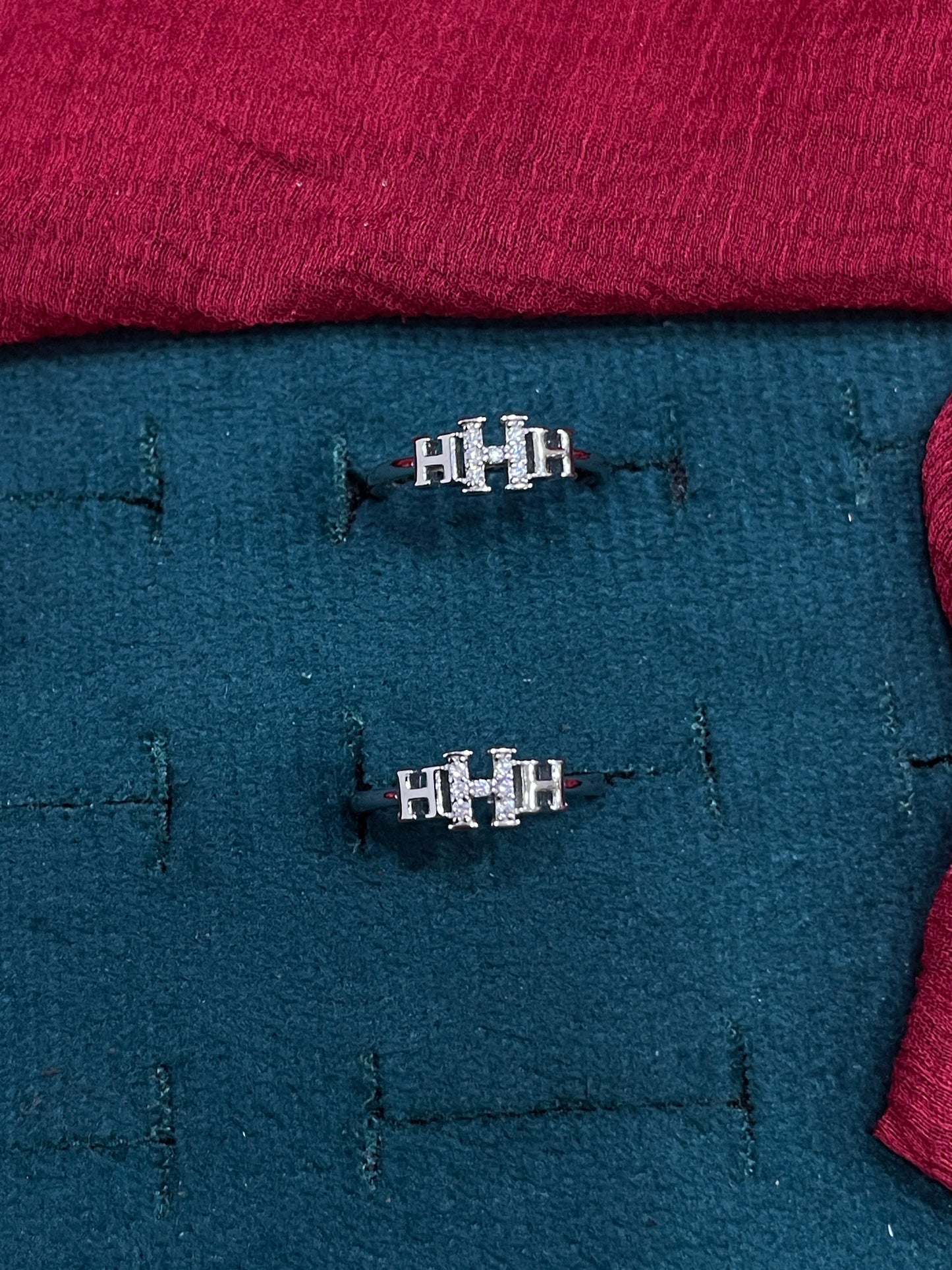 925 Silver Triple H Toe rings