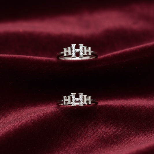 925 Silver Triple H Toe rings
