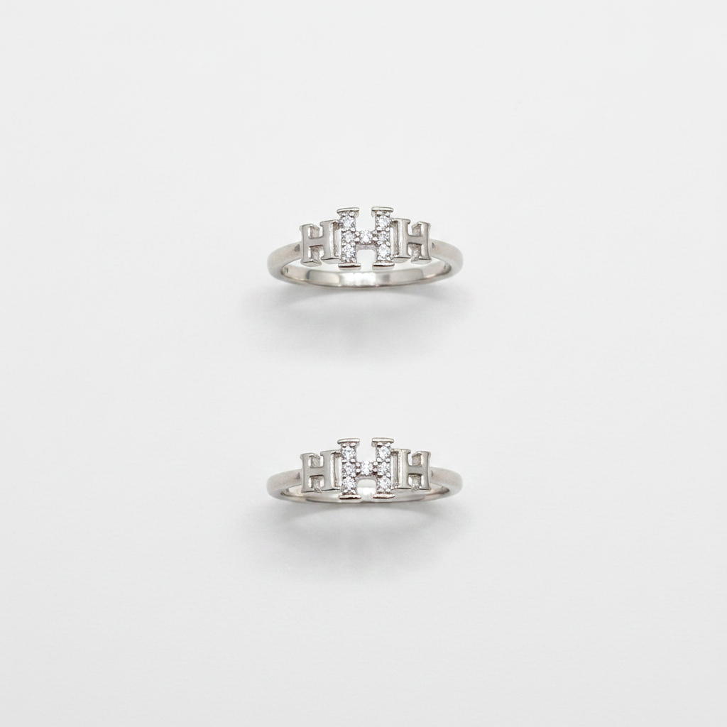 925 Silver Triple H Toe rings