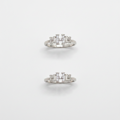 925 Silver Triple H Toe rings