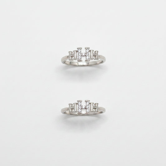 925 Silver Triple H Toe rings