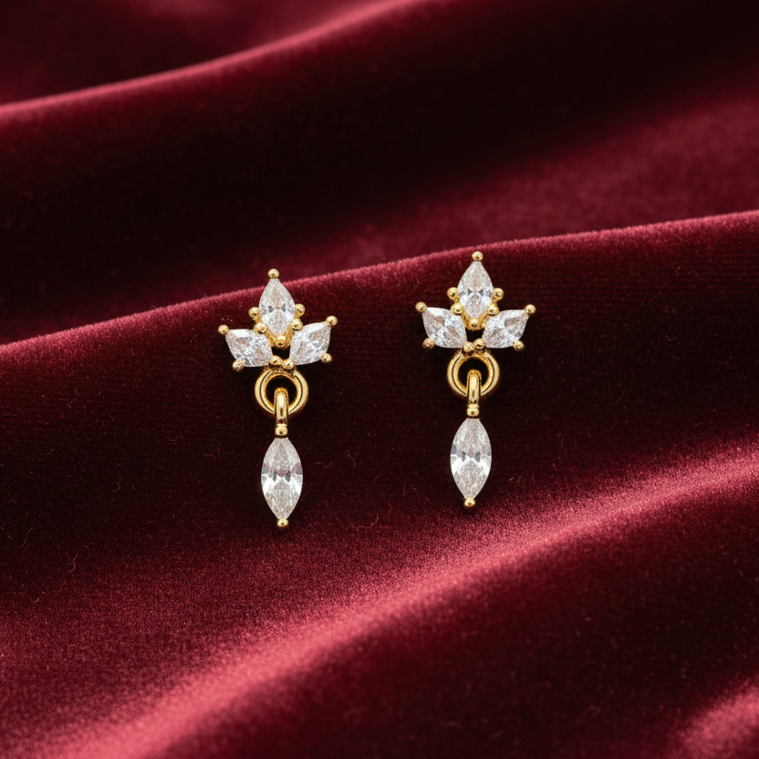 92.5 silver earrings 