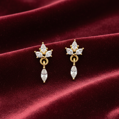 92.5 silver earrings 