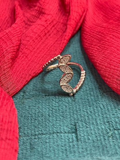 92.5 Silver Stylish Classy Ring for Women | Elegant Premium Design | Modern Jewellery