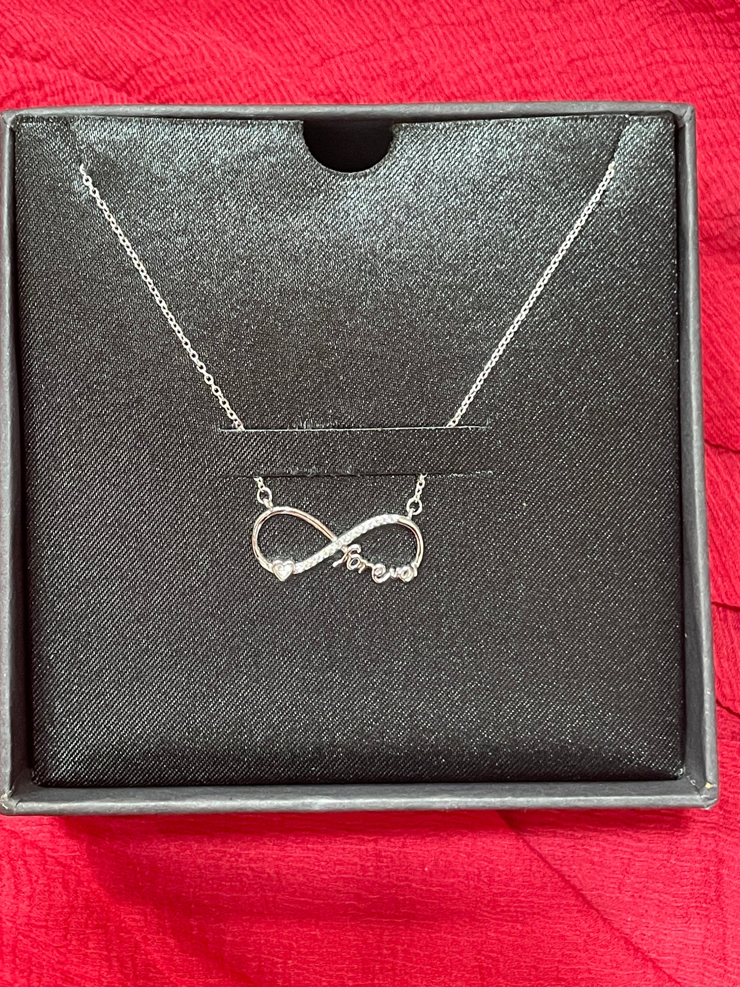 92.5 Silver Infinity Forever Chain 18.5 Inches | Classy Premium Elegant Design | Jewellery
