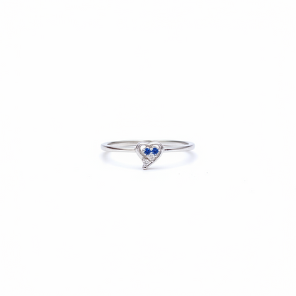 92.5 Silver Heart Ring for Women Size 11 | Stylish Elegant Love Design | Gift Jewellery