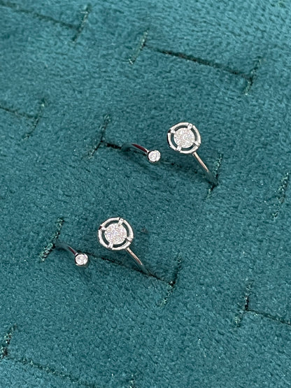 92.5 Sterling Silver Circular Toe Rings for Women | Minimal Elegant Design