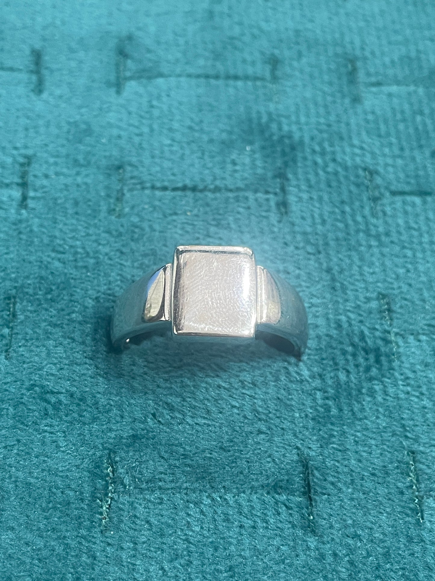 92.5 Silver Plain Stylish Men’s Ring Size 26 | Minimal Bold Design | Elegant Jewellery