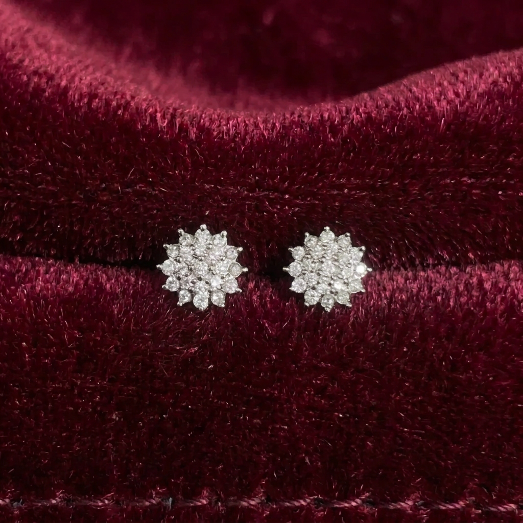 92.5 silver earrings 