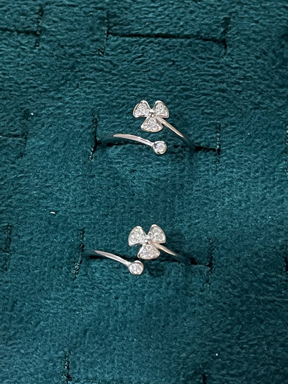 92.5 Silver Toe Rings for Women | Aura Minimal Design | Traditional Jewellery