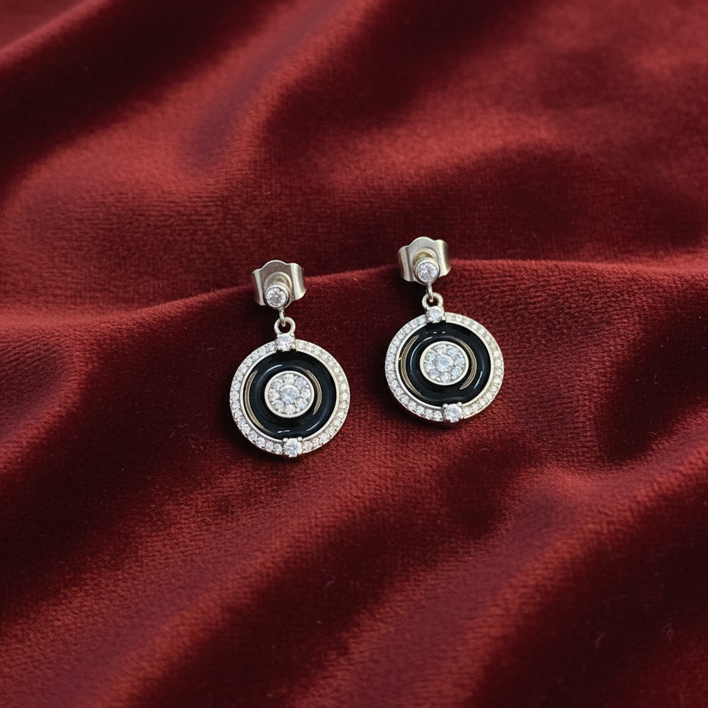 92.5 silver earrings 