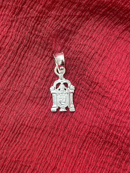 92.5 Silver Venkateswara Swamy (Balaji) Design Pendant for Men & Women – Traditional Temple Style