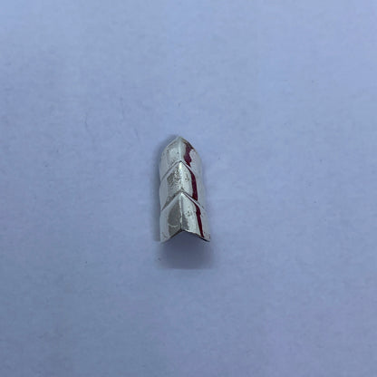92.5 Sterling Silver Ear Cuff for Men | Triple Chevron Arrow Stack Design | No Piercing