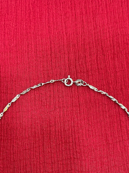 925 Silver Trendy Italian Chain - 18 inches