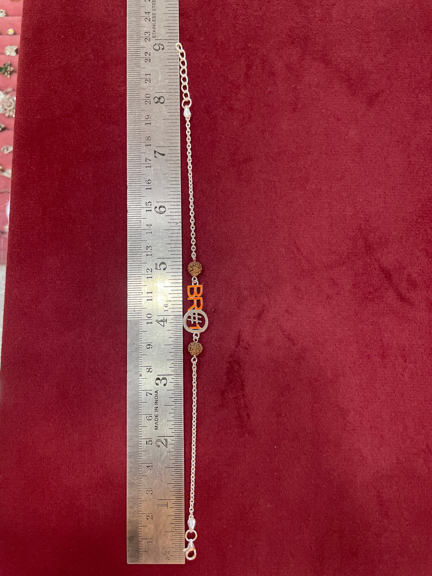 925 Silver BRO Rakhi
