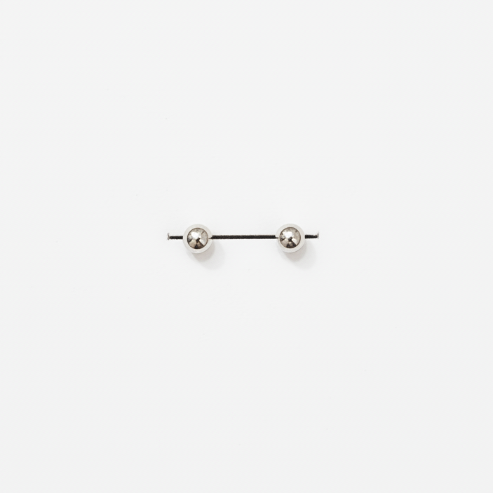92.5 Silver Small Ball Studs | Minimal Everyday Design | Jewellery
