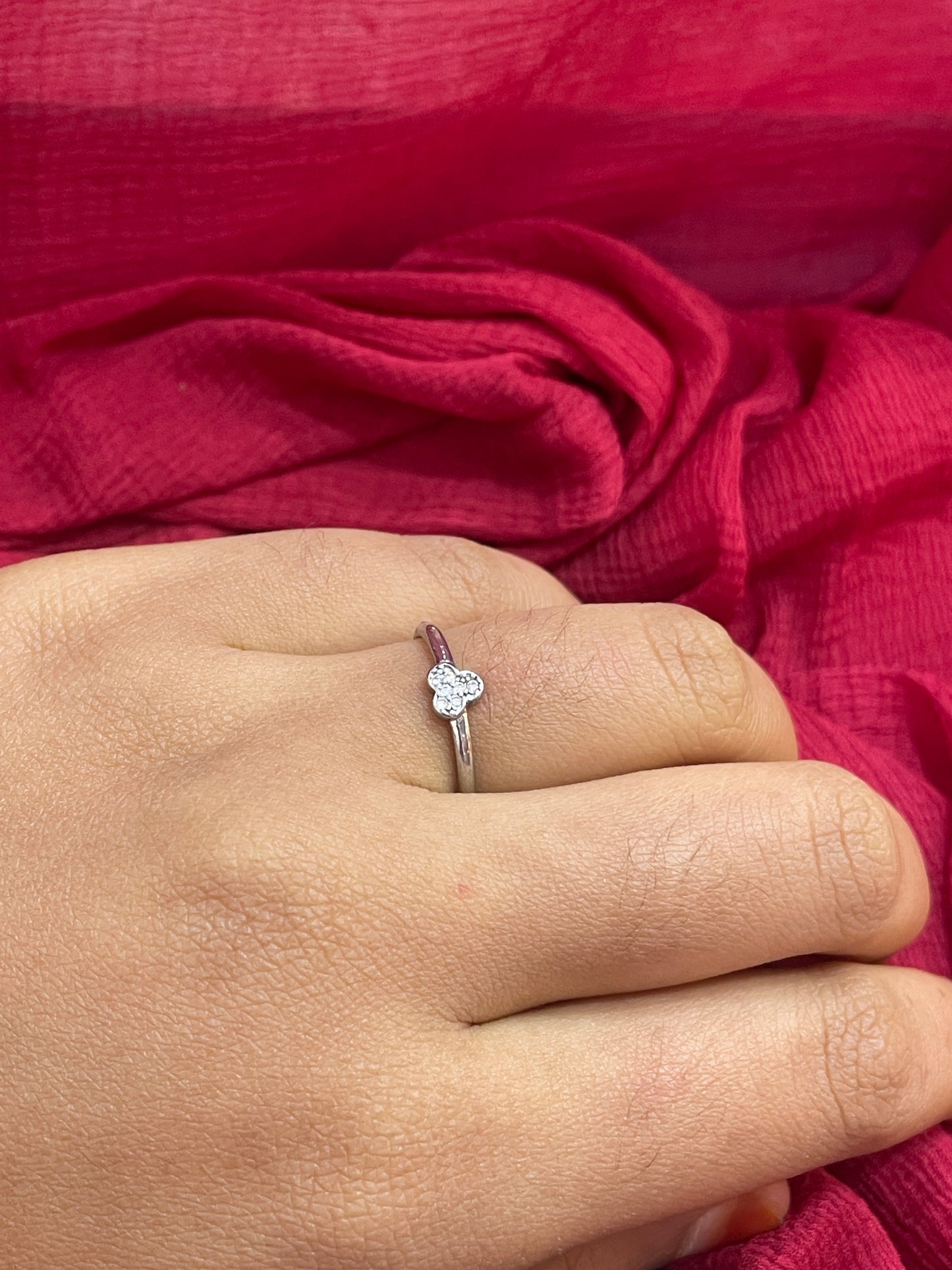 92.5 Silver Minimal Ring for Women Size 15 | Sleek Refined Design | Elegant Fashion Jewellery