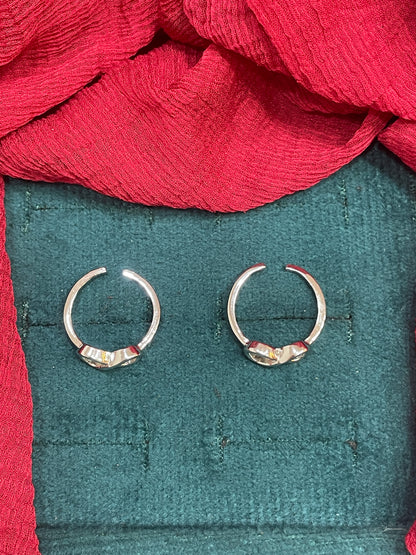 92.5 Silver Inifinity Toerings