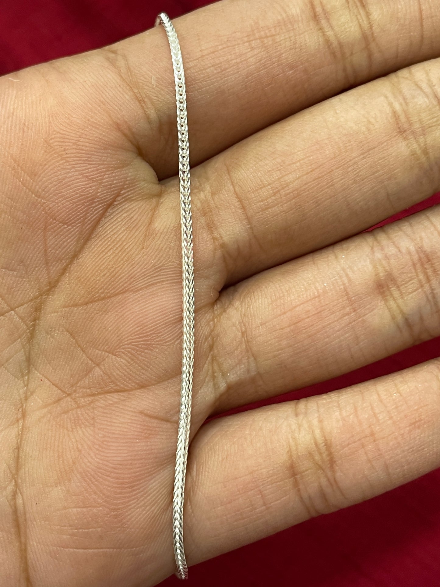 92.5 silver classy chain 24 inches