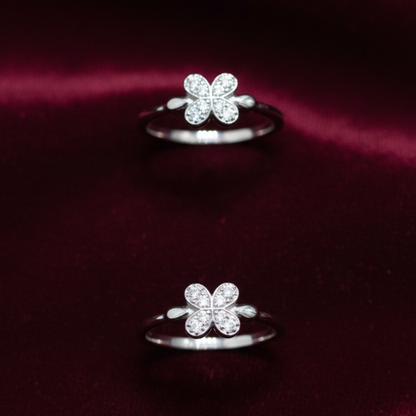 925 Silver Clover Toe rings
