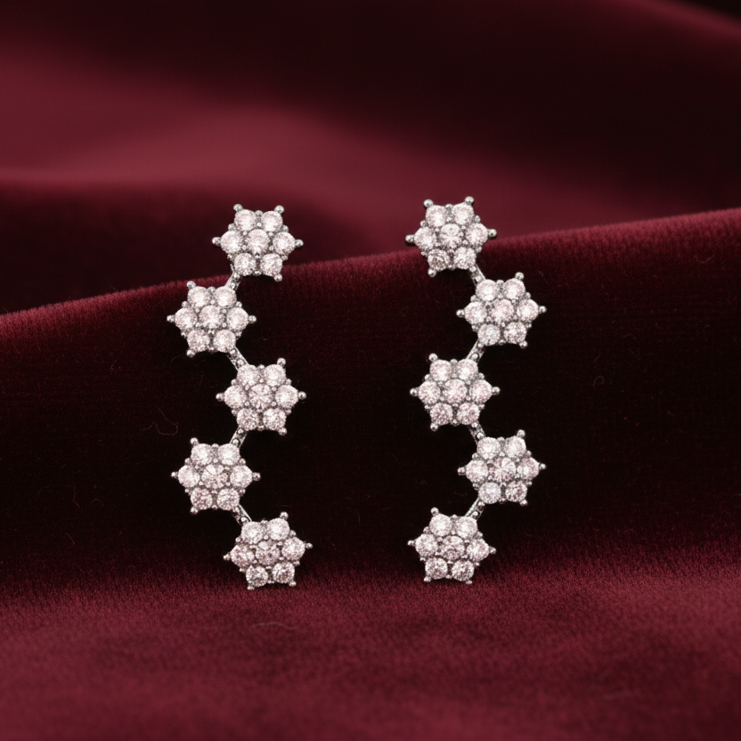 92.5 silver earrings 