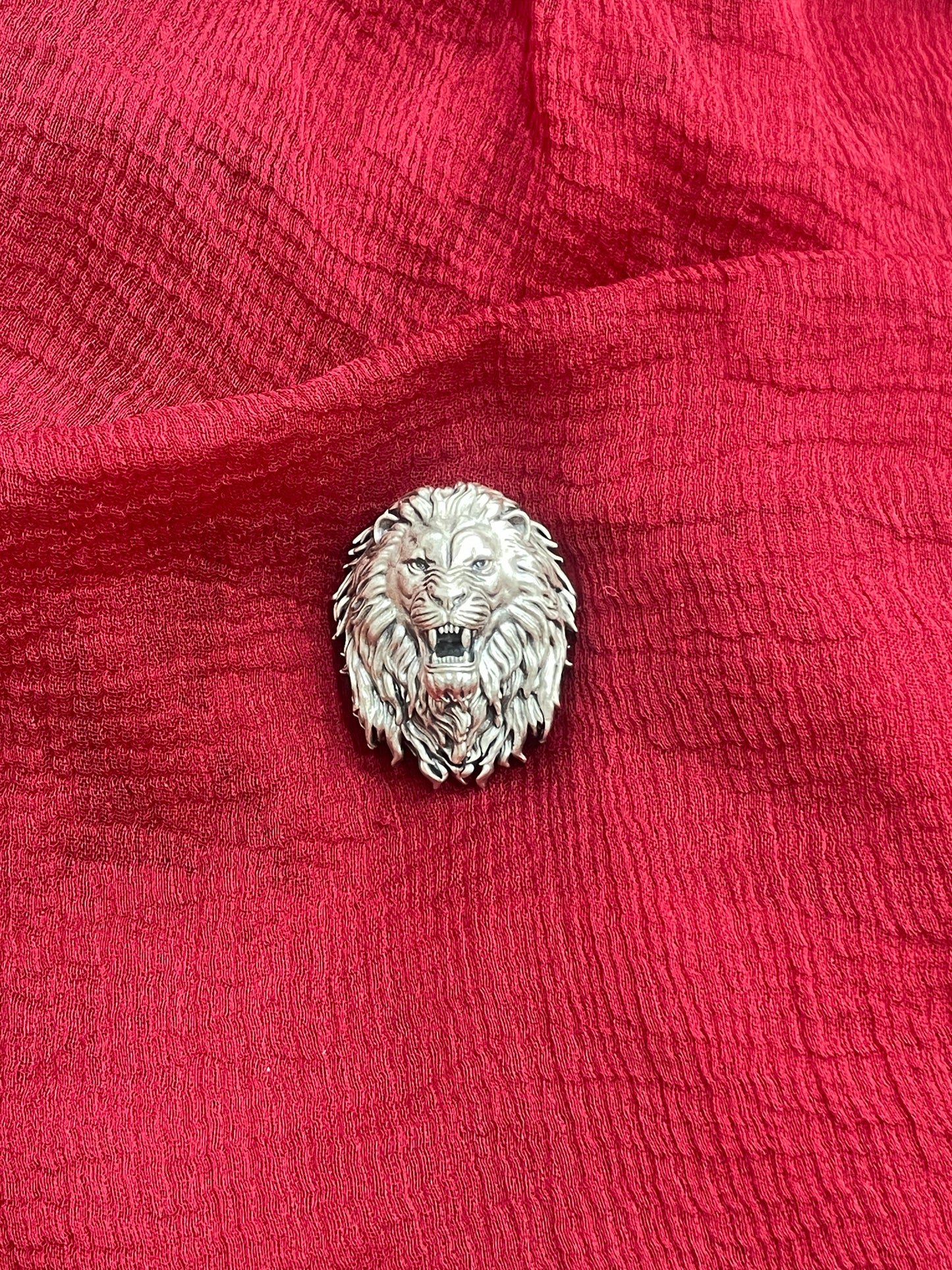 92.5 Silver Lion Brooch | Premium Royal Design | Jewellery