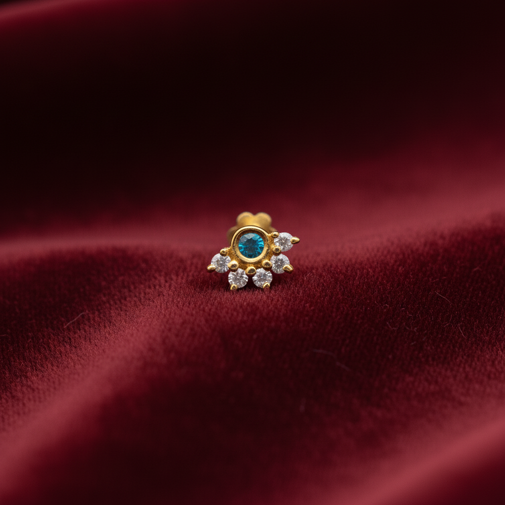 92.5 silver nose pins 