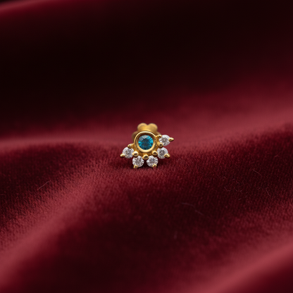 92.5 silver nose pins 