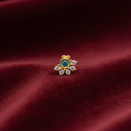 92.5 silver nose pins 
