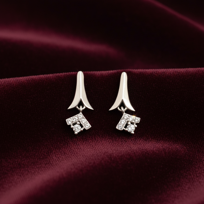 92.5 silver earrings 