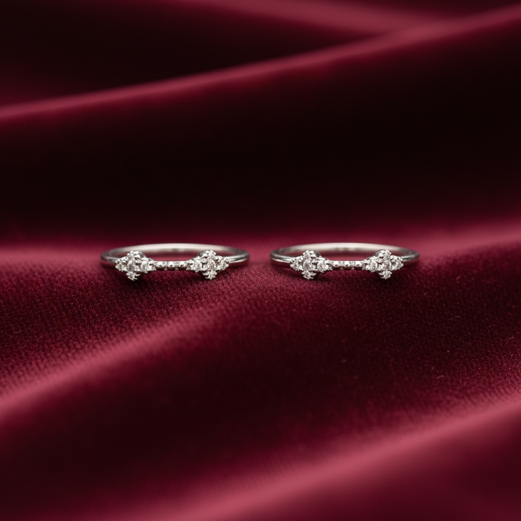 925 Silver Minimal Toe rings