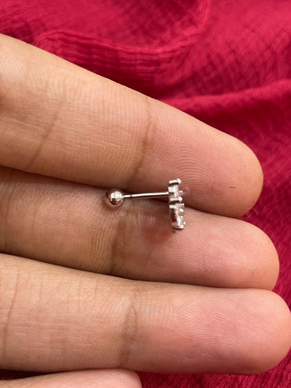 92.5 Silver Swan Earrings for Women | Stylish Elegant Design | Graceful Jewellery