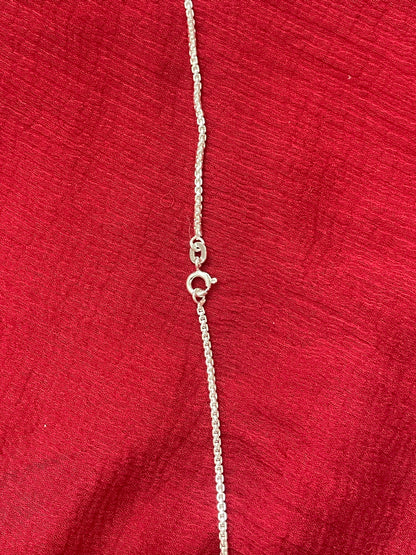 92.5 silver minimal stylish chain 24 inches