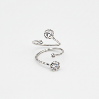 92.5 Sterling Silver Circular Toe Rings for Women | Minimal Elegant Design