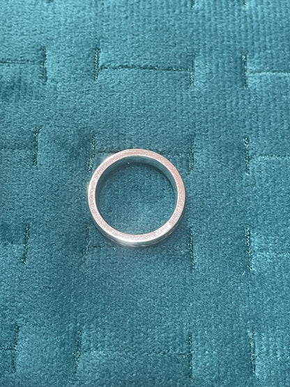 92.5 Silver Radium Men’s Ring Size 14 | Stylish Glow Finish | Elegant Jewellery