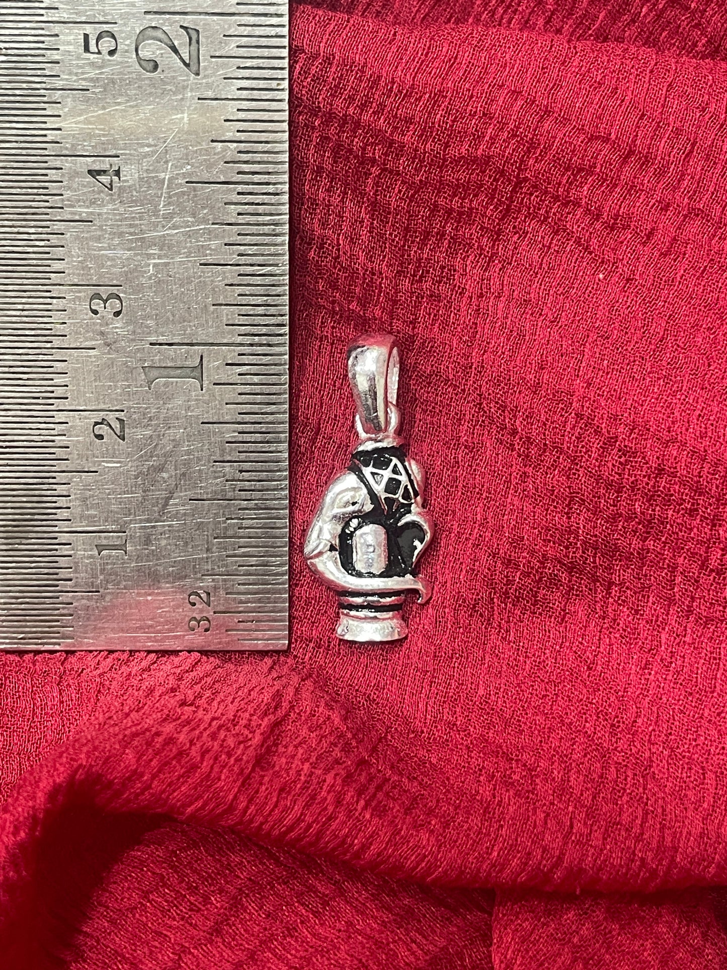 92.5 Silver Oxidised Ganesha (Ganpati) Design Pendant for Men &amp; Women – Traditional Finish