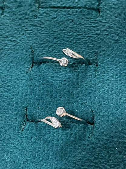 92.5 Sterling Silver Minimal Toe Rings for Women | Sleek Everyday Design