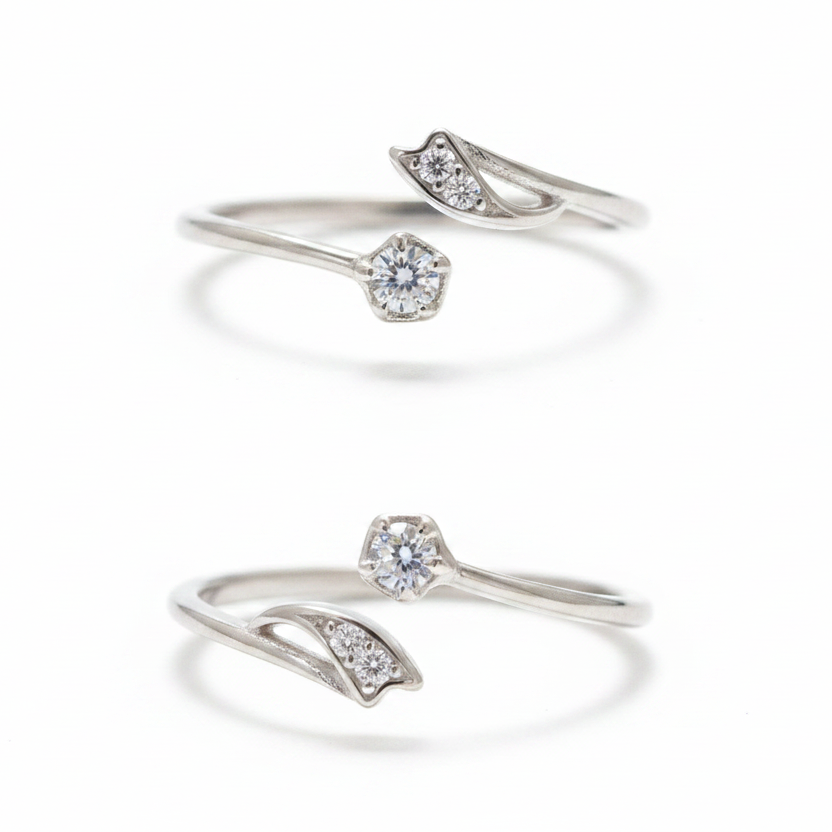 92.5 Sterling Silver Minimal Toe Rings for Women | Sleek Everyday Design