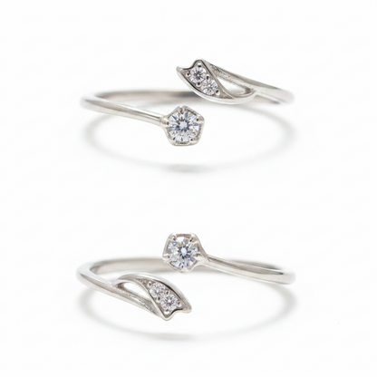 92.5 Sterling Silver Minimal Toe Rings for Women | Sleek Everyday Design