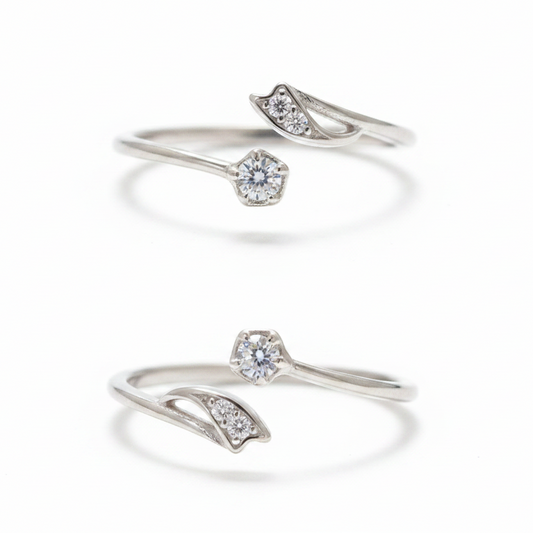 92.5 Sterling Silver Minimal Toe Rings for Women | Sleek Everyday Design