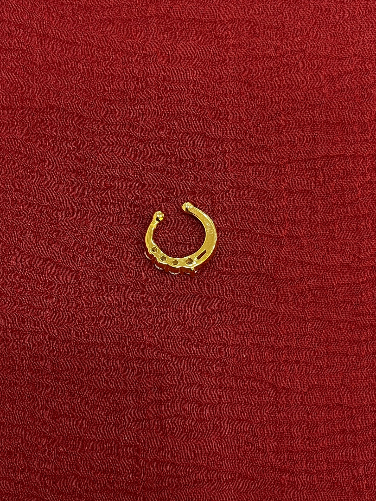 92.5 Silver Gold Plated Elite Septum