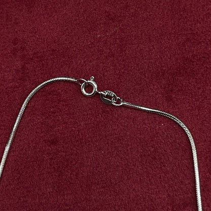 92.5 Sterling Silver Snake Chain - 18 inches