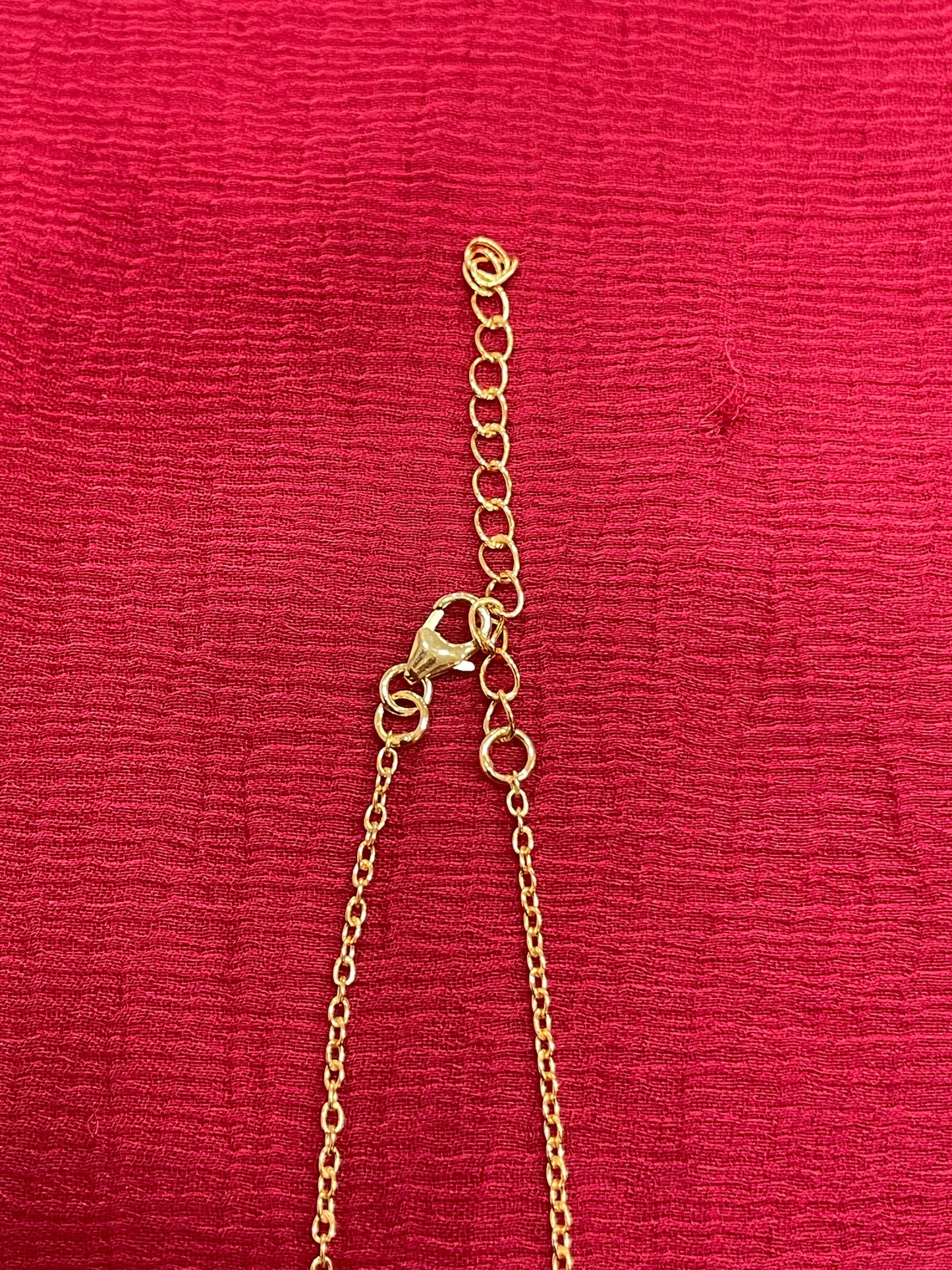 925 Silver Gold Plated Black Bead Chain
