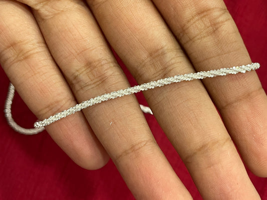 92.5 silver stylish classy chain 18 inches
